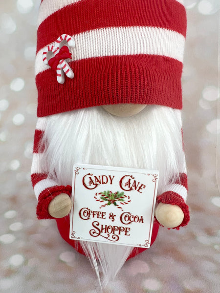 Candy Cane Christmas Gnome
