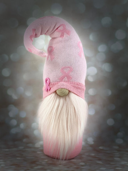 Breast Cancer Awareness Gnome