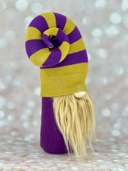 Purple and Gild School/Team Colors Gnome