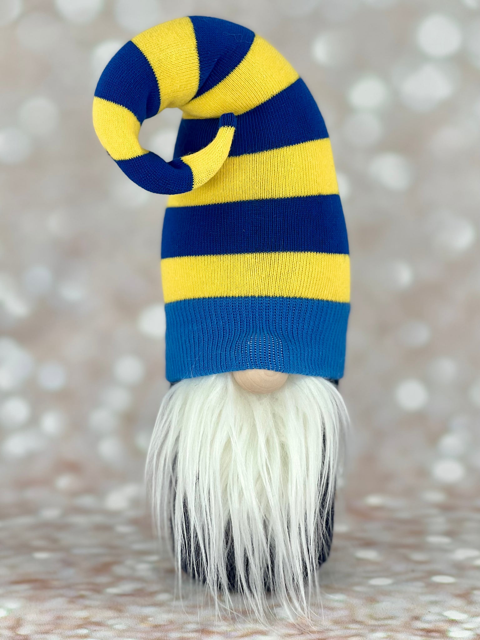 Blue and Yellow School/Team Colors Gnome